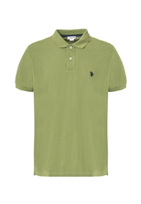Polo shirt a maniche corte in cotone piquet