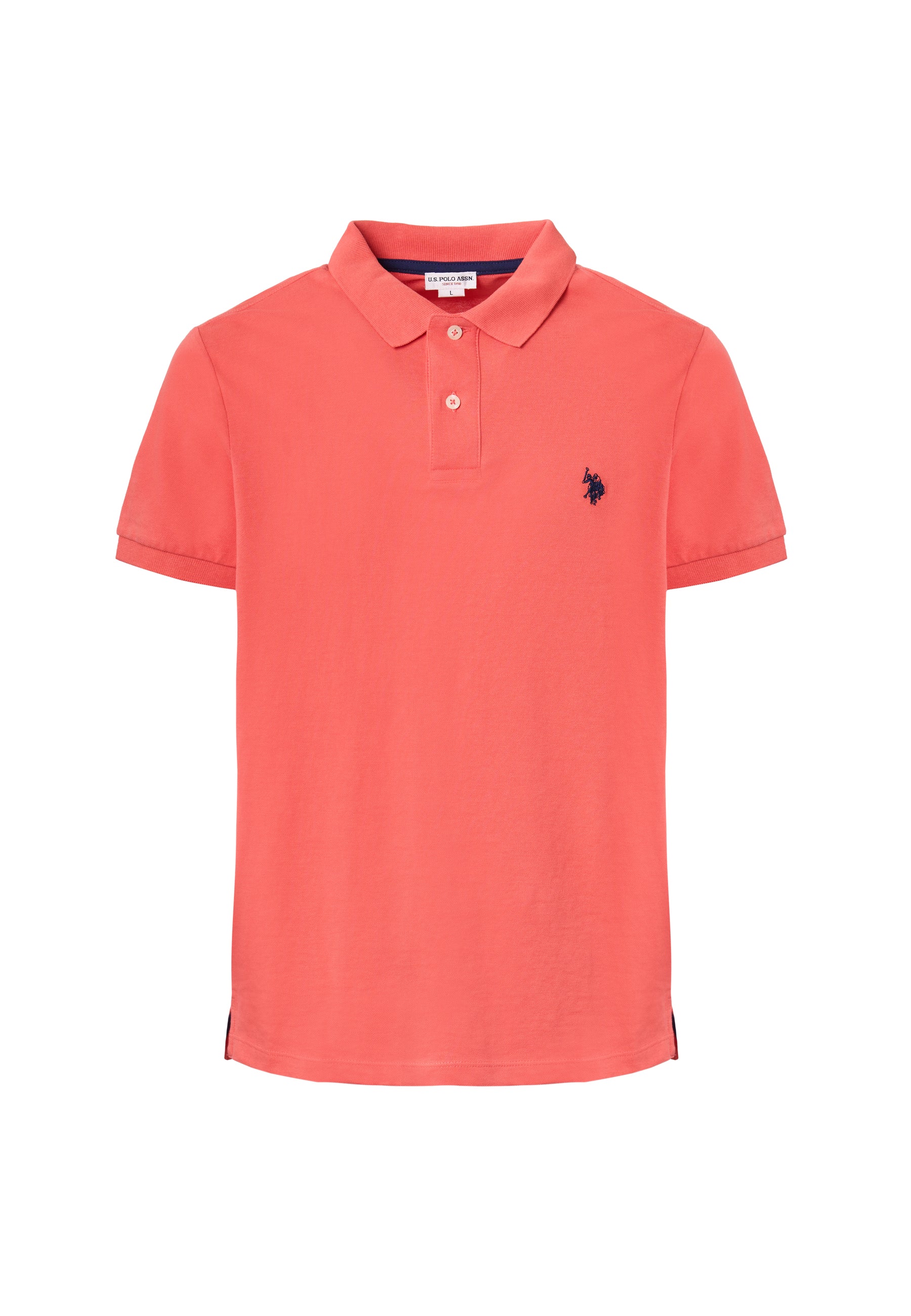 Polo shirt a maniche corte in cotone piquet