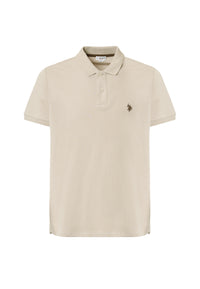 Polo shirt a maniche corte in cotone piquet
