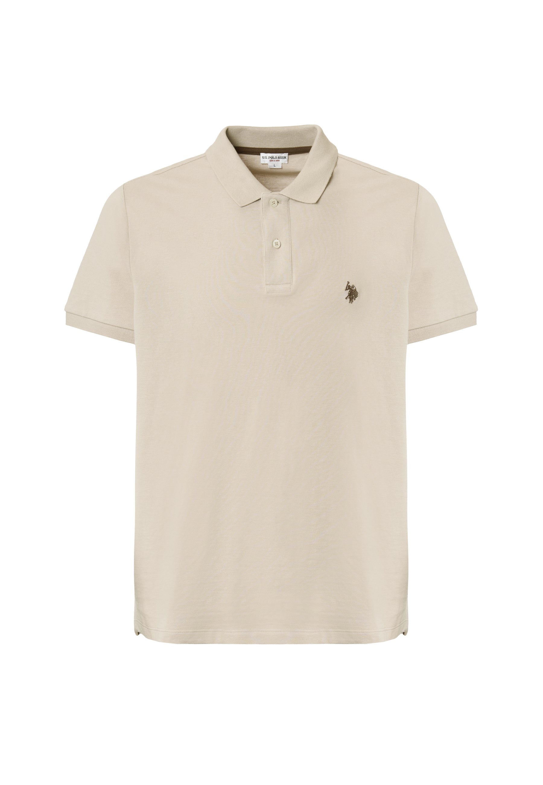 Polo shirt a maniche corte in cotone piquet