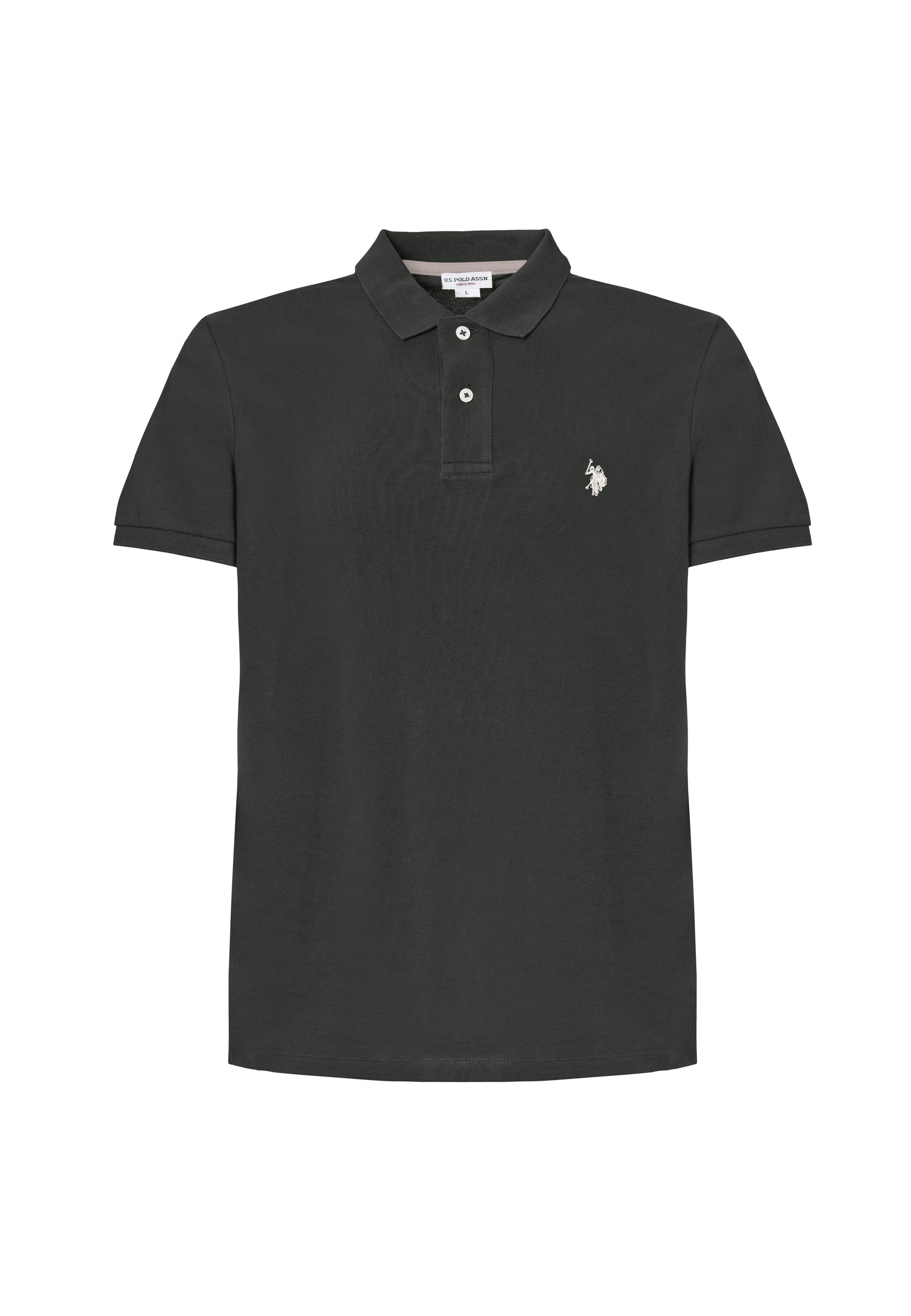 Polo shirt a maniche corte in cotone piquet