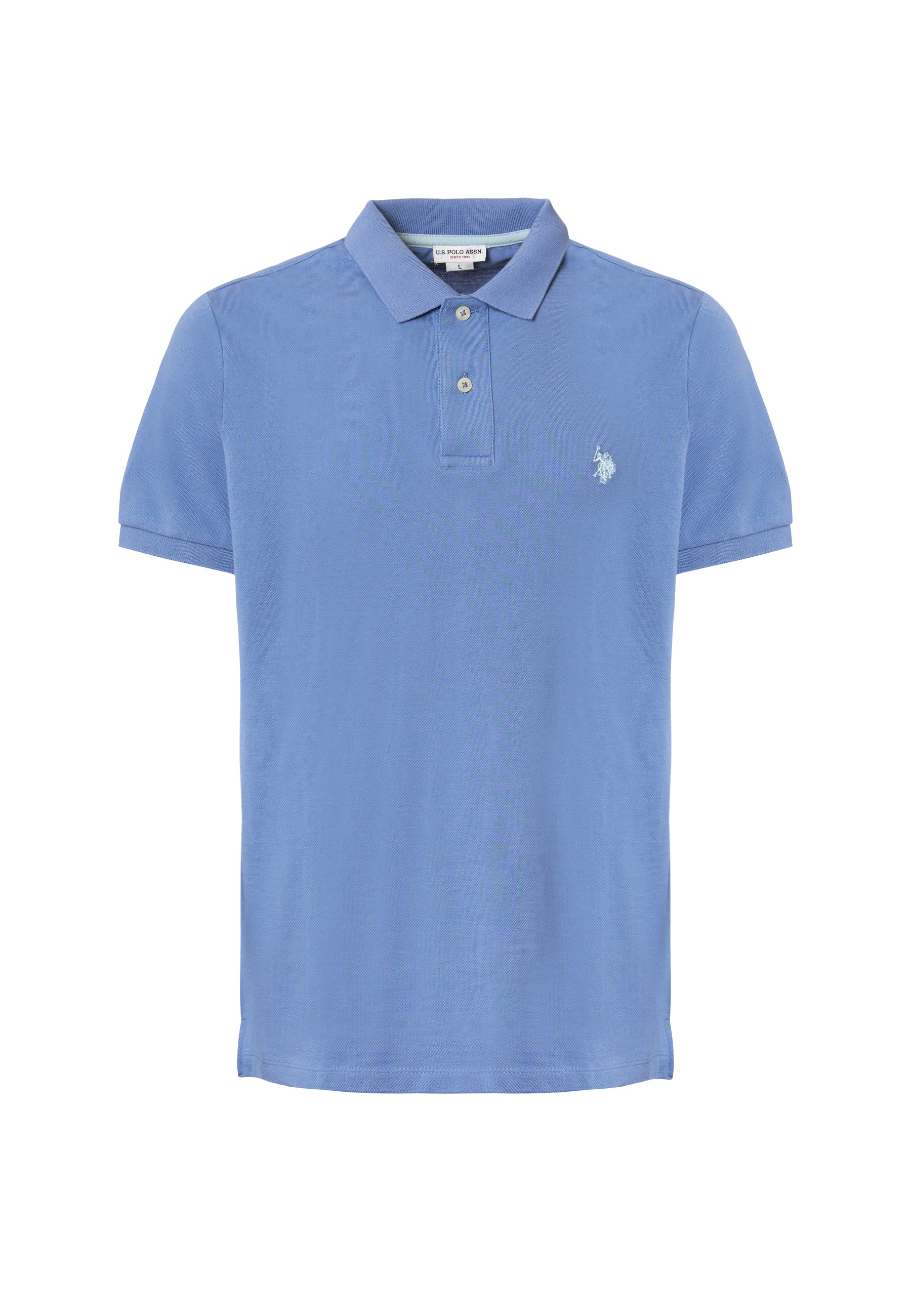 Polo shirt a maniche corte in cotone piquet