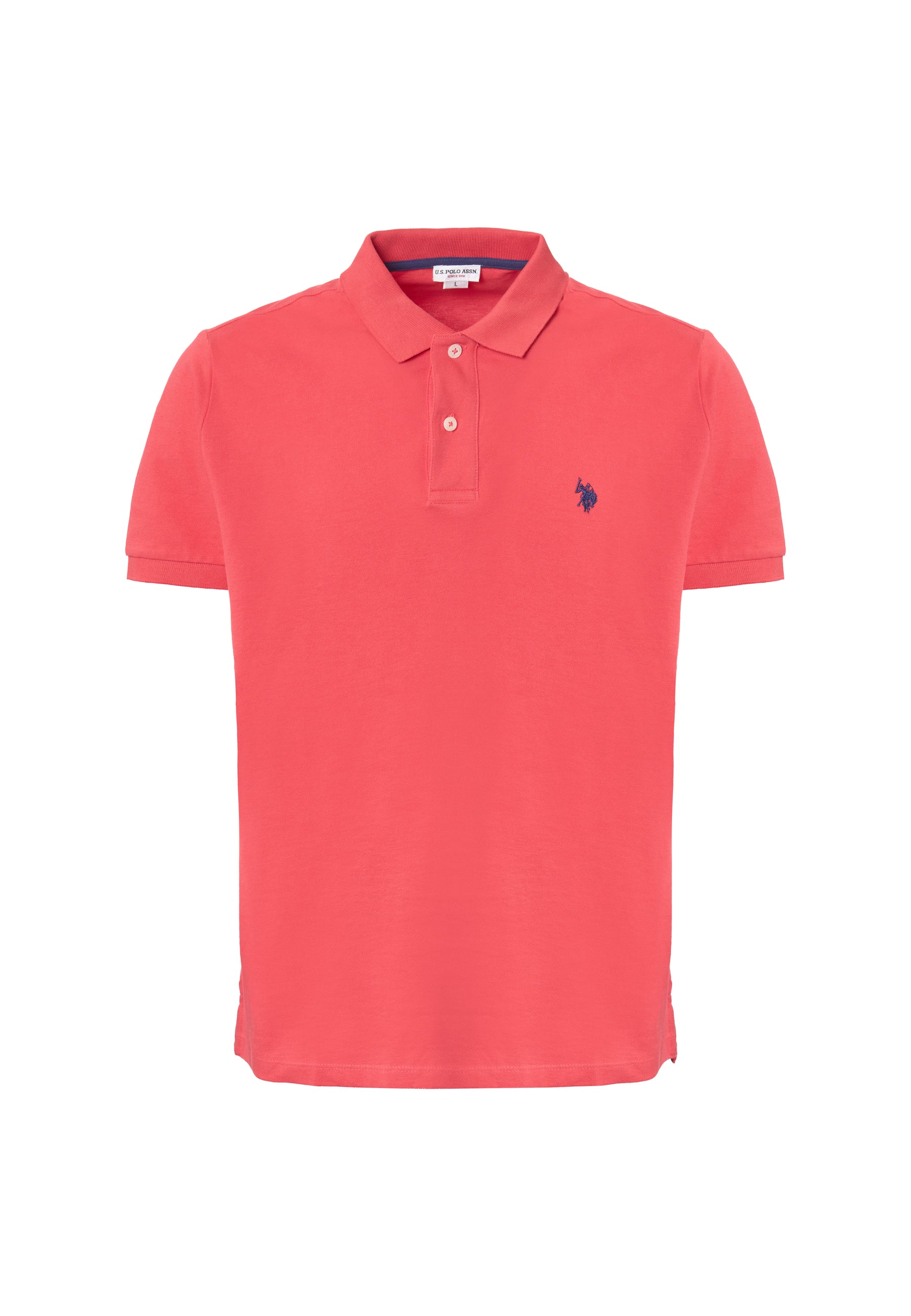Polo shirt a maniche corte in cotone piquet