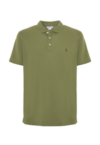 Polo shirt a maniche corte in cotone supima premium quality con logo