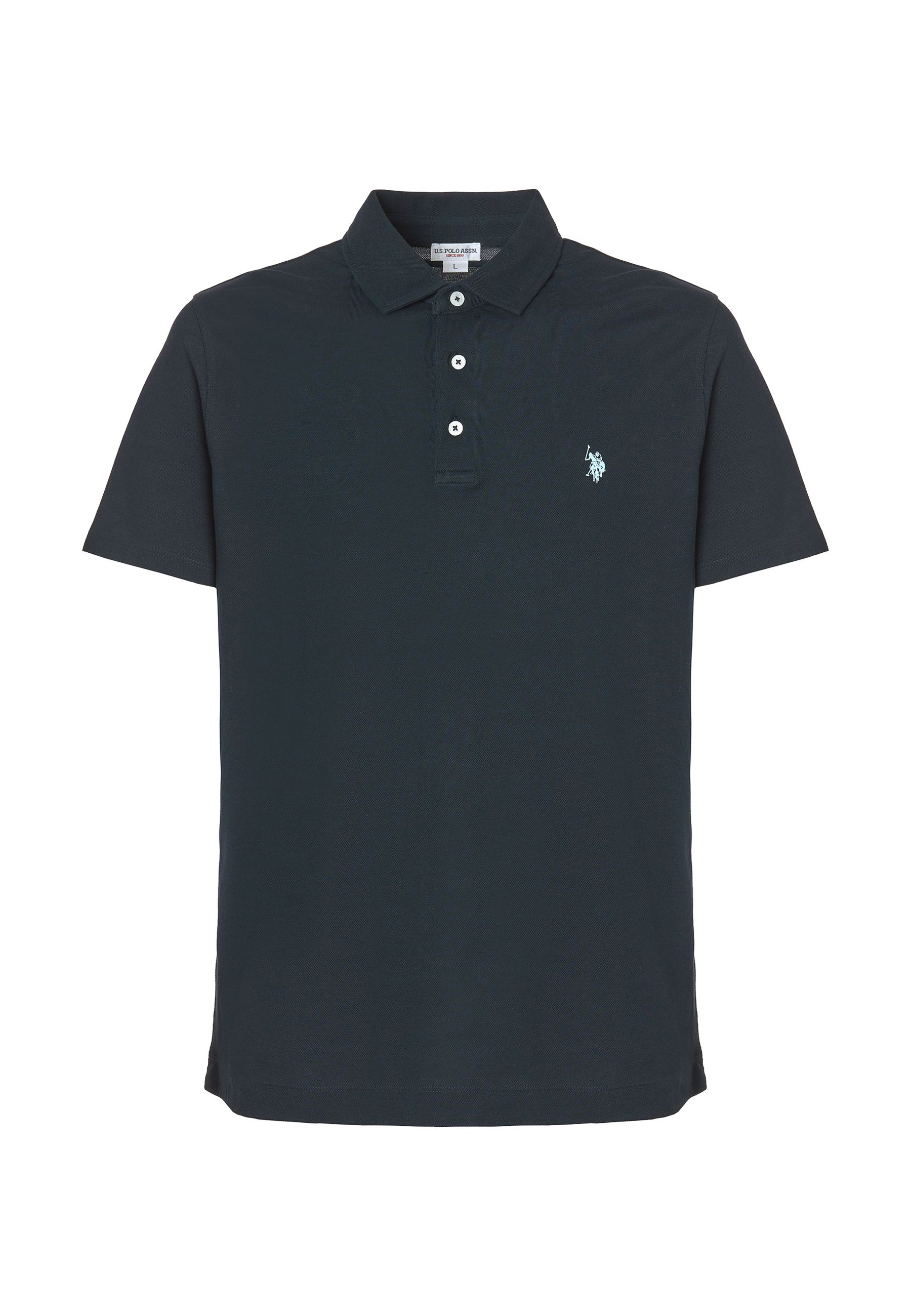 Polo shirt a maniche corte in cotone supima premium quality con logo