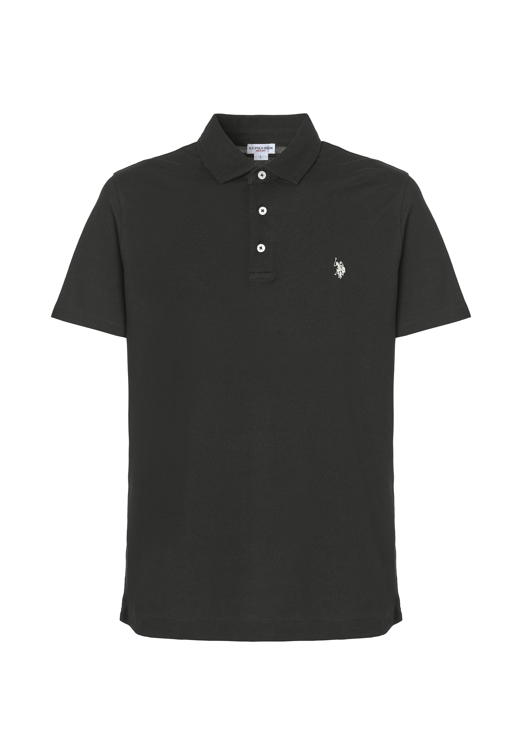 Polo shirt a maniche corte in cotone supima premium quality con logo