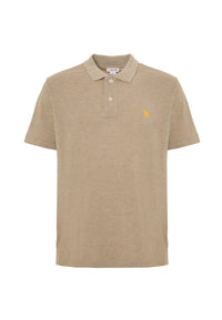 Polo shirt a maniche corte in cotone melange premium quality con logo