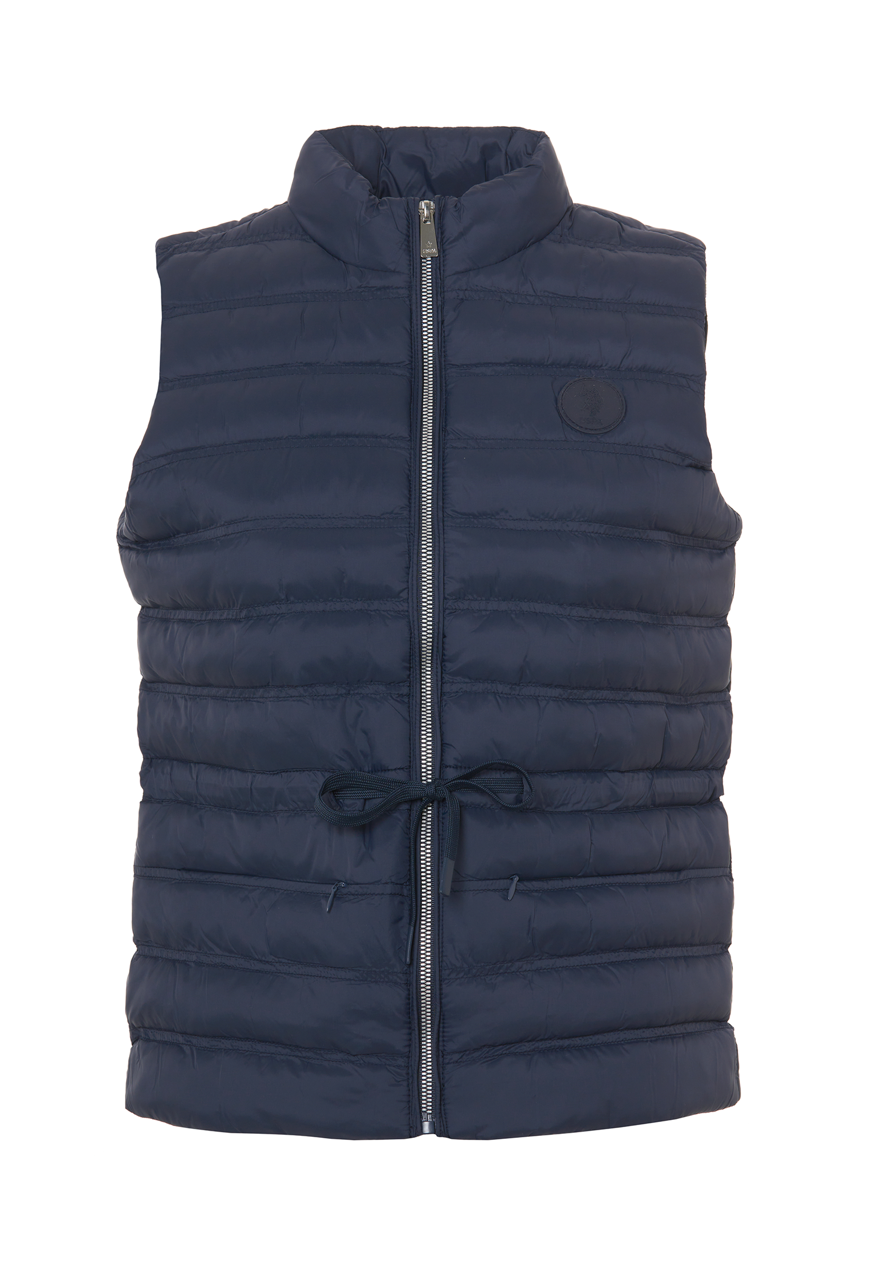 Gilet ultra light in nylon con coulisse regolabile