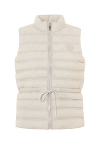 Gilet ultra light in nylon con coulisse regolabile