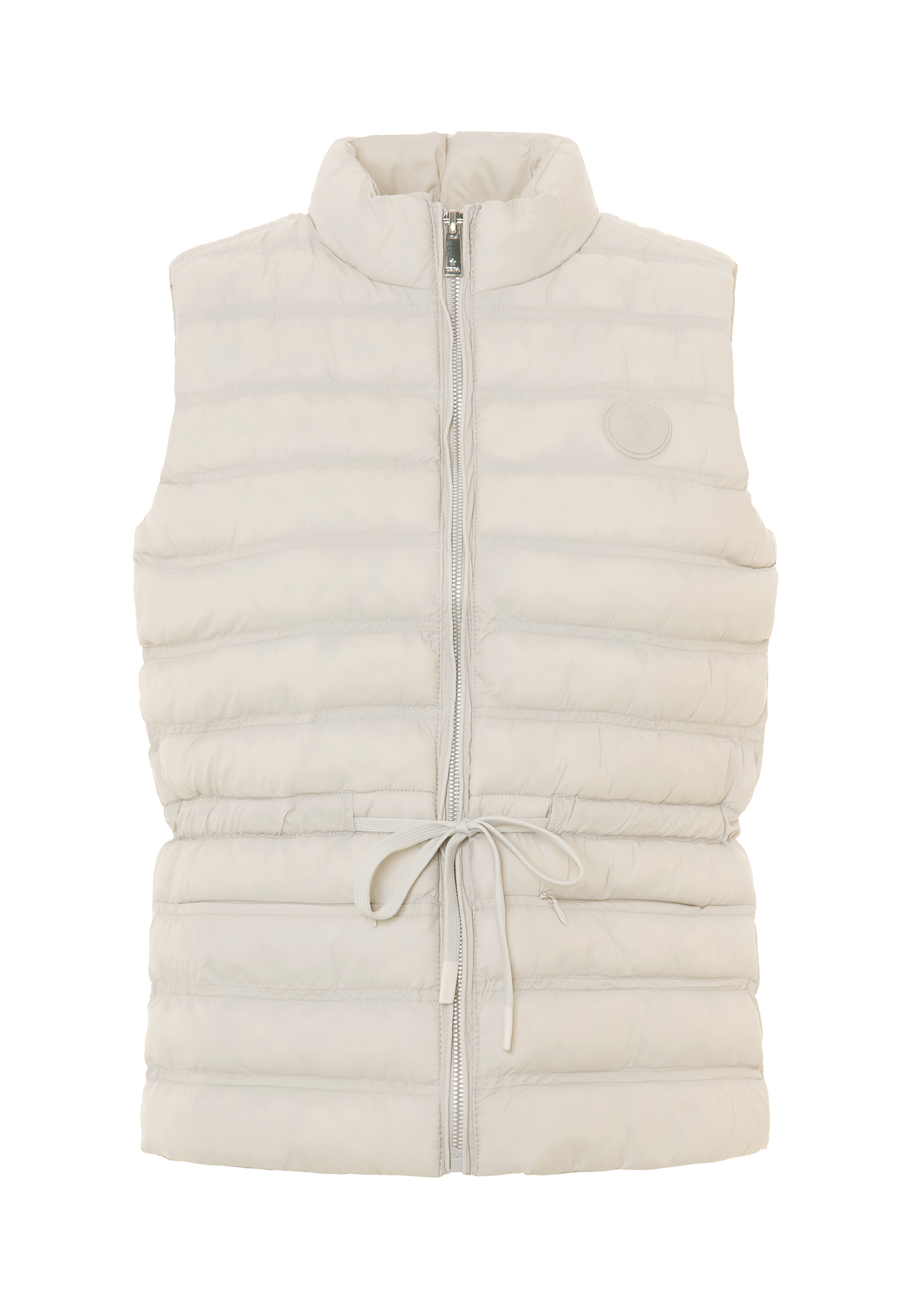 Gilet ultra light in nylon con coulisse regolabile
