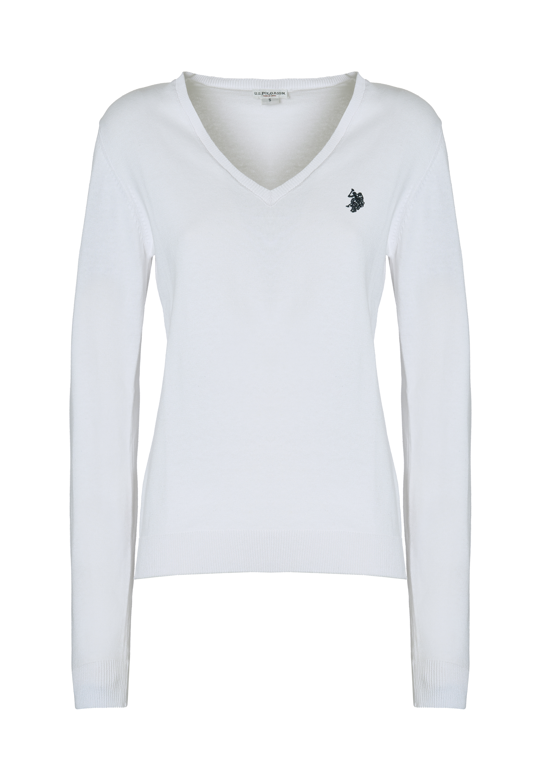 Maglia con scollo a V in cotone light