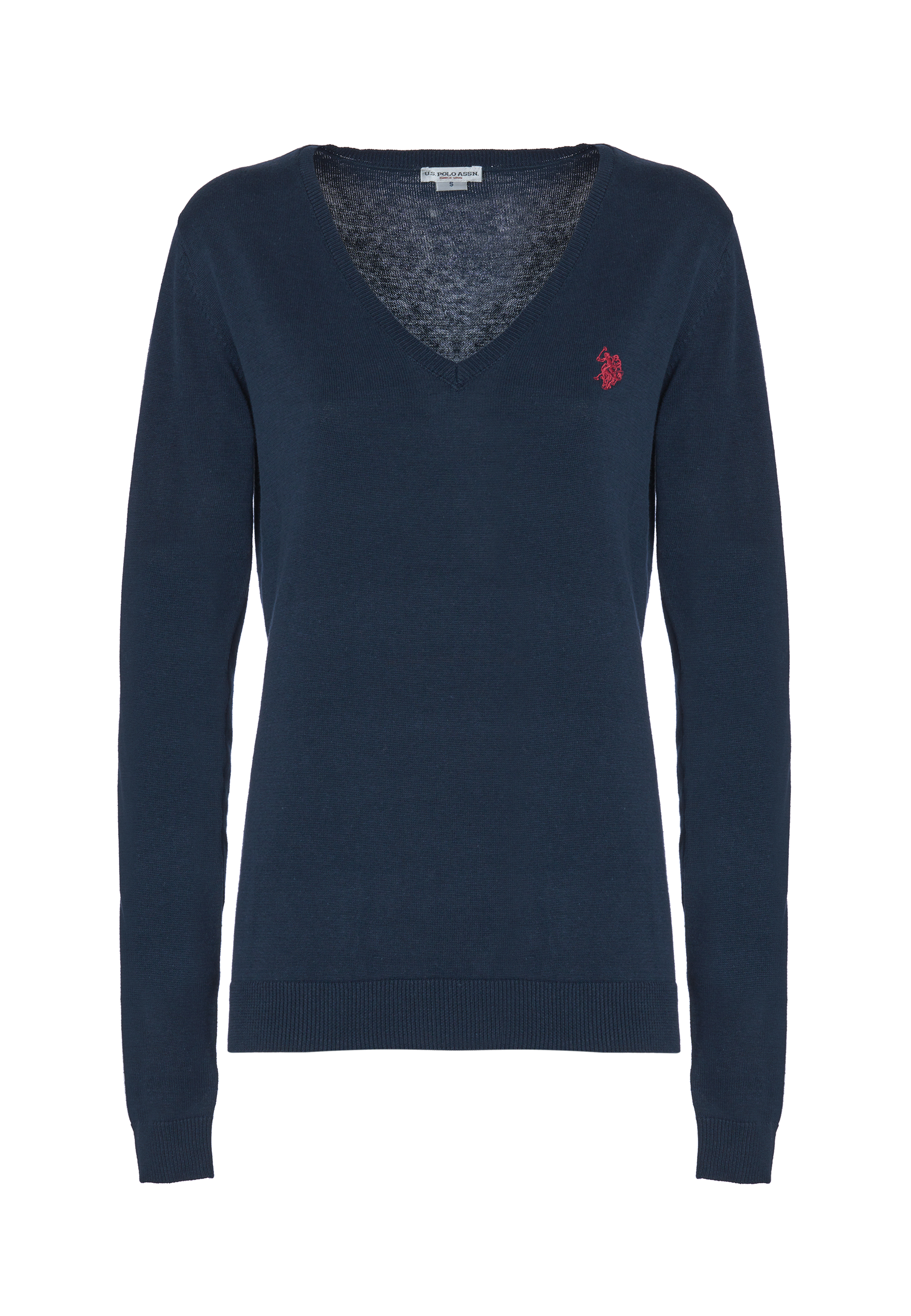 Maglia con scollo a V in cotone light