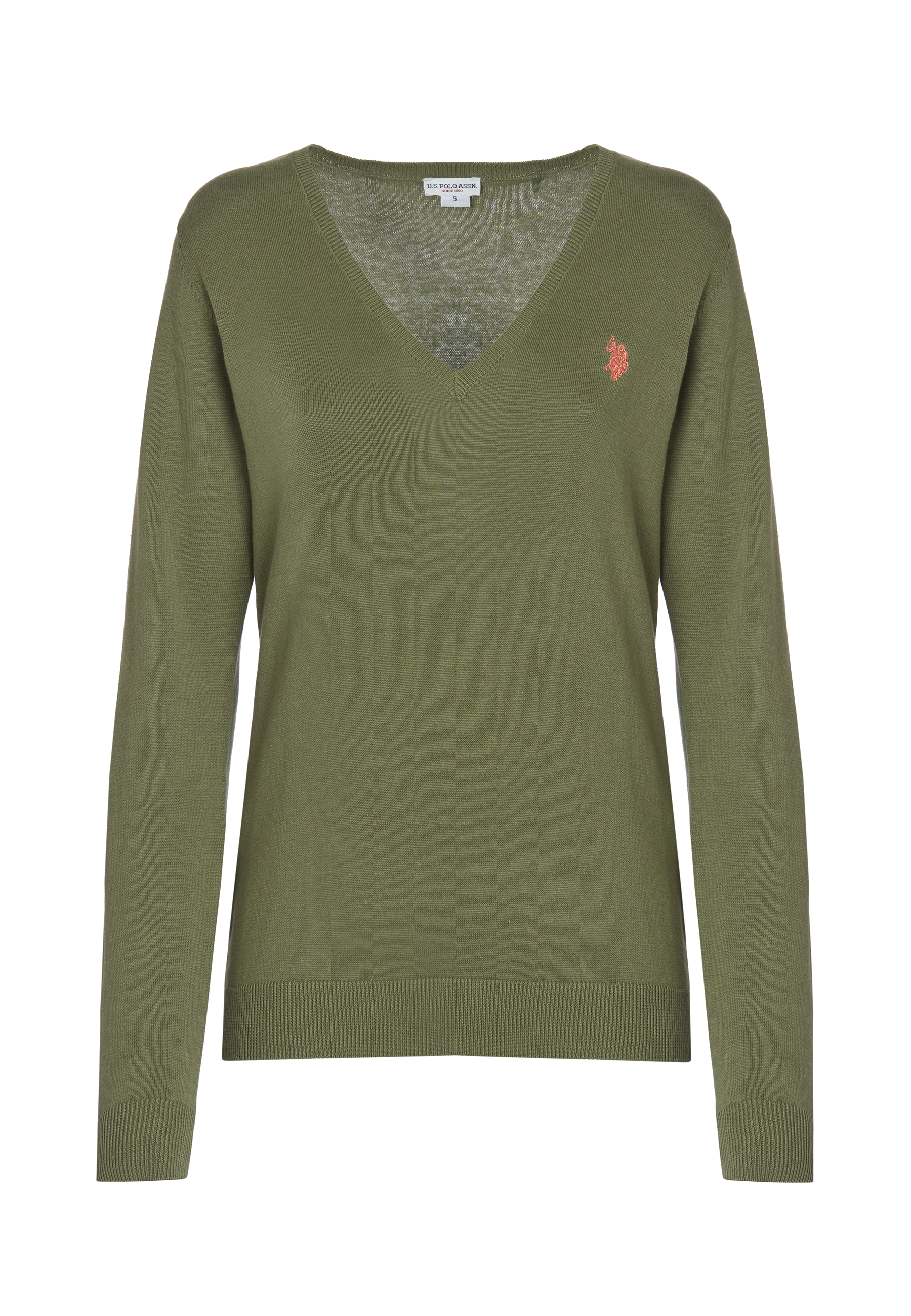 Maglia con scollo a V in cotone light