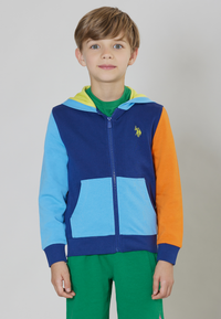 Felpa con cappuccio in cotone