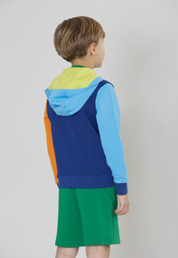 Felpa con cappuccio in cotone