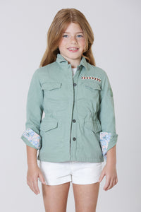 Giacca field in cotone gabardine premium quality