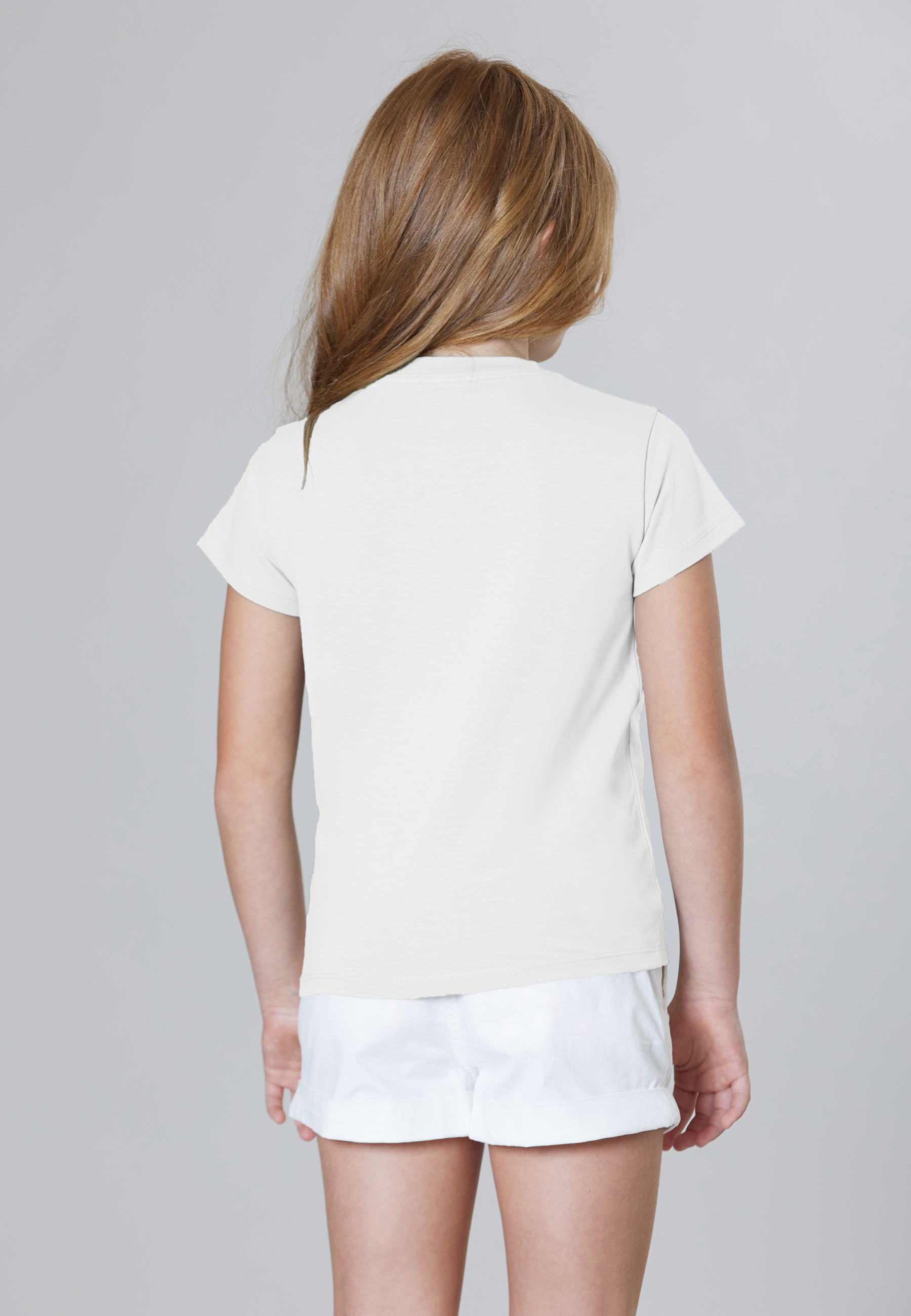 T-shirt a maniche corte in cotone stretch