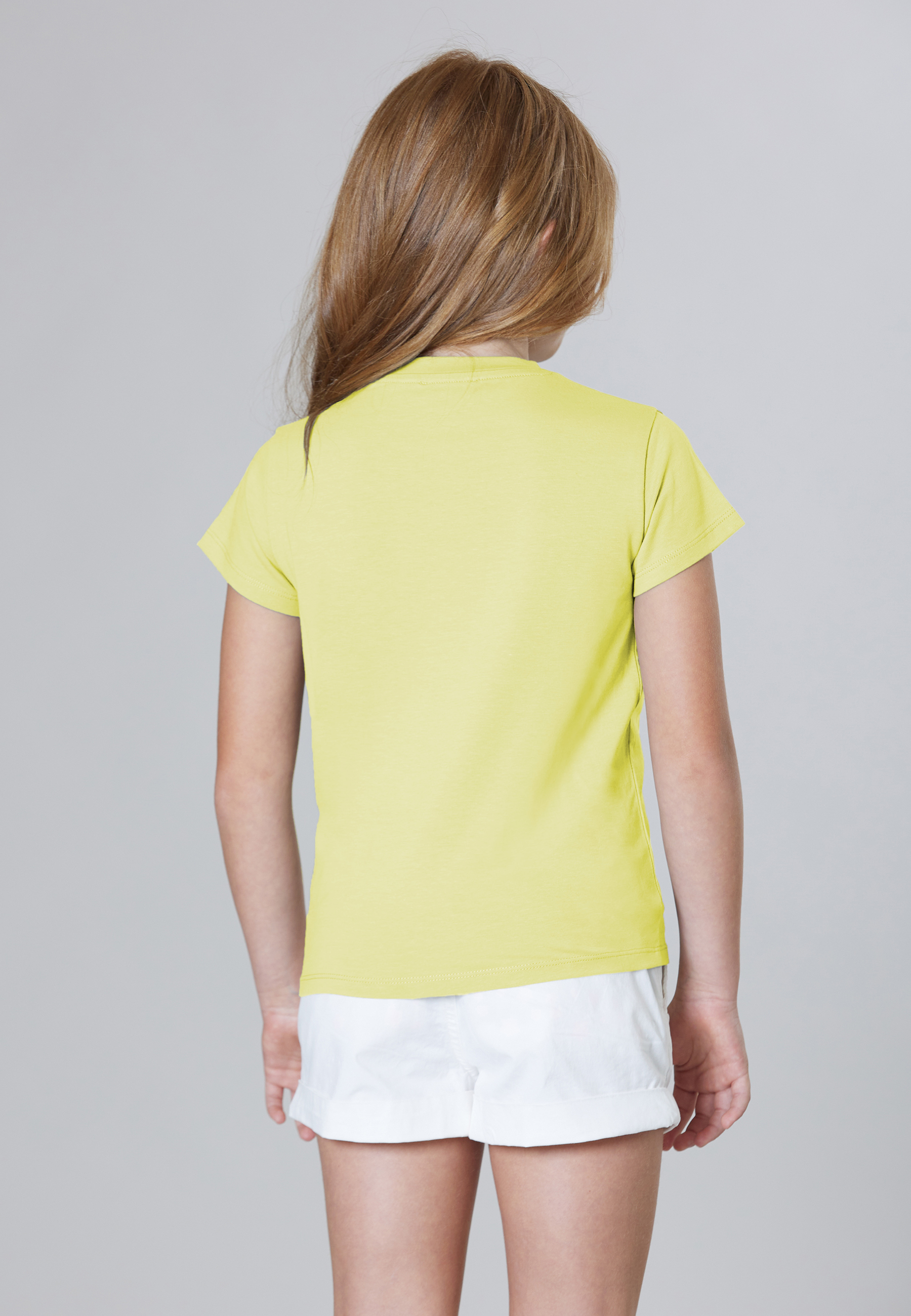 T-shirt a maniche corte in cotone stretch