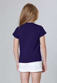 T-shirt a maniche corte in cotone stretch