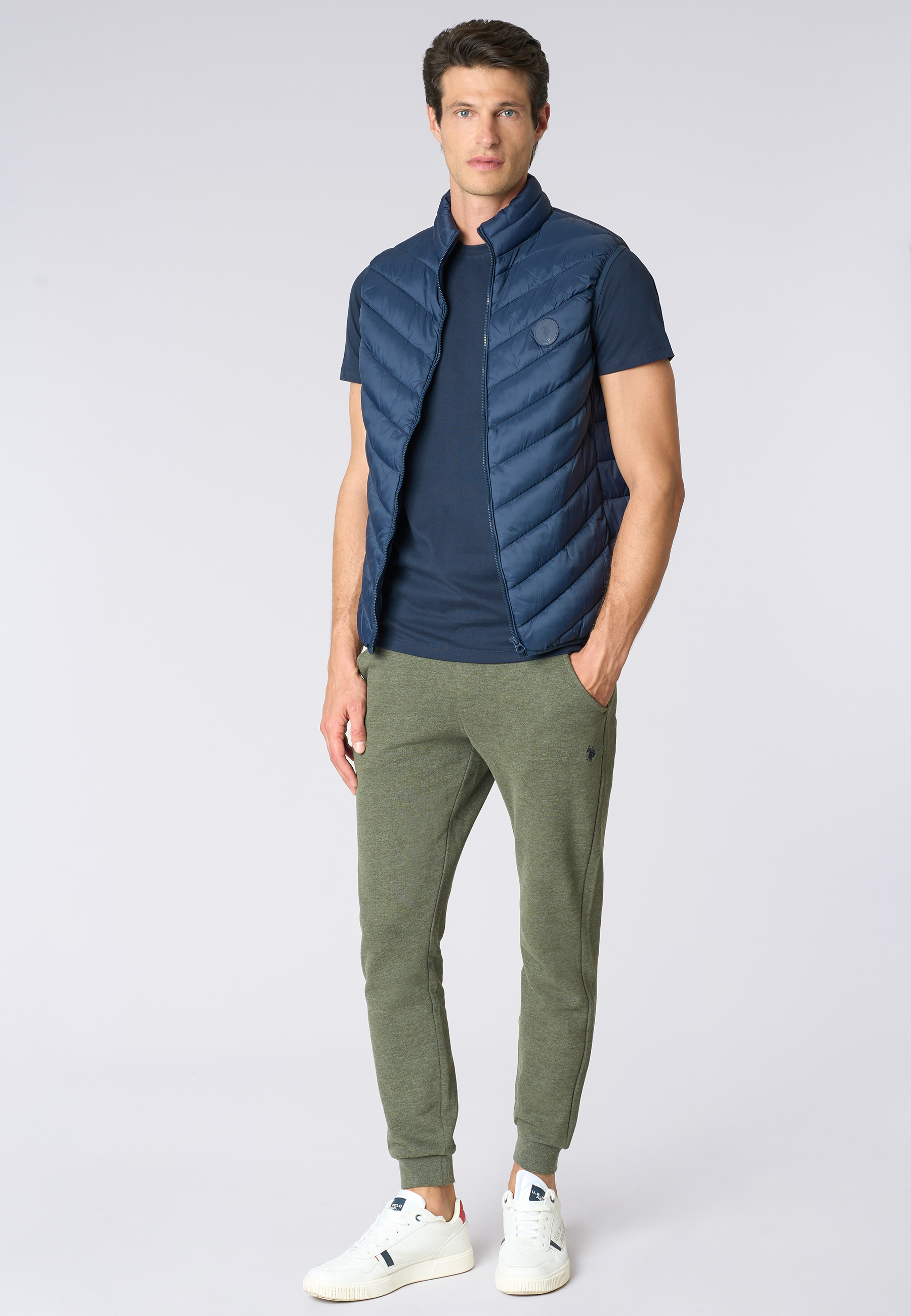 Pantalone sportivo felpato internamente