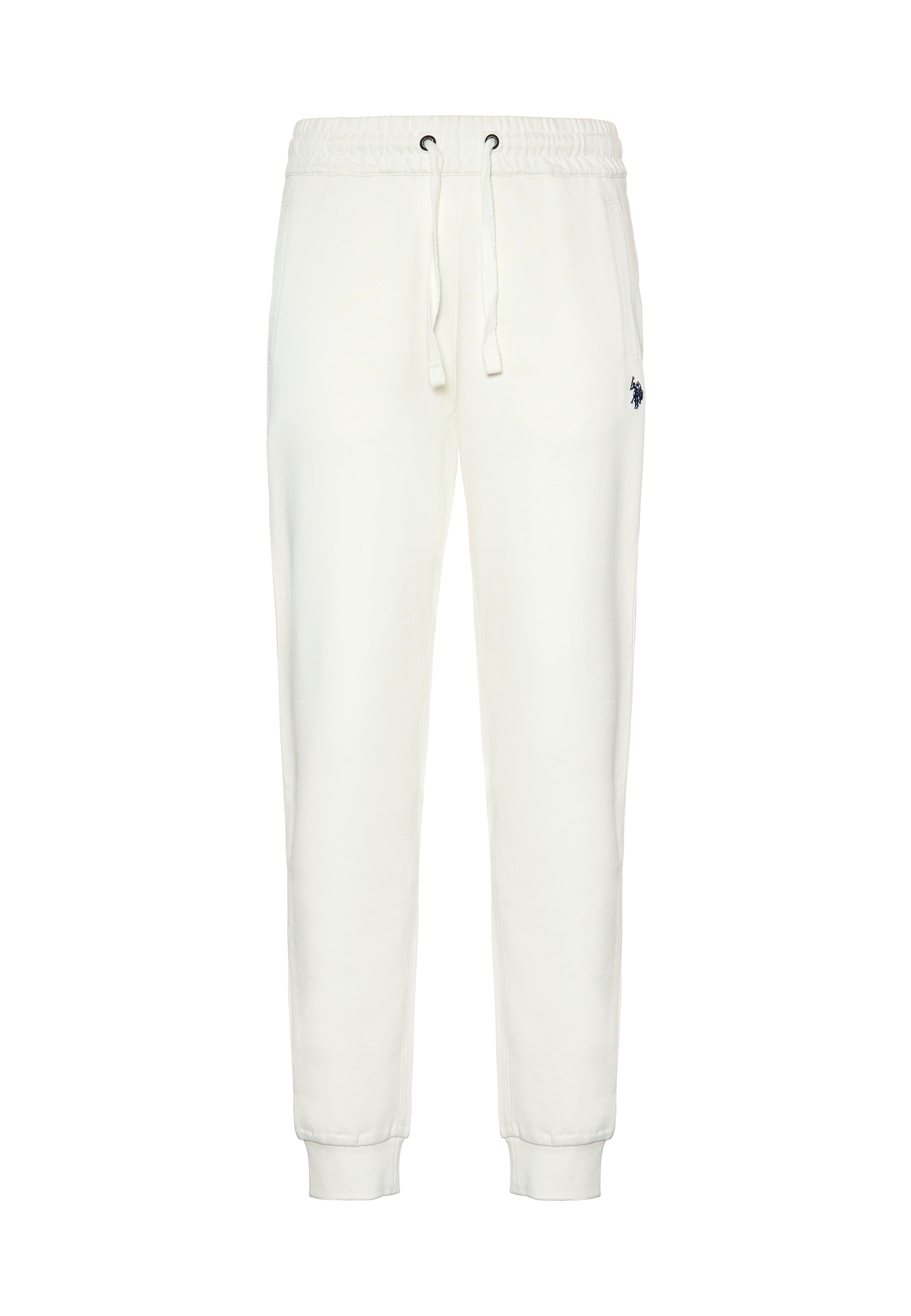 Pantalone sportivo in caldo cotone con logo
