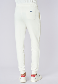 Pantalone sportivo in caldo cotone con logo