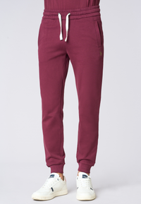 Pantalone sportivo in caldo cotone con logo