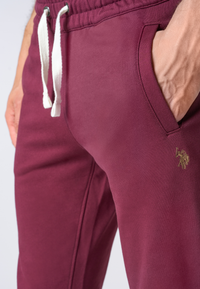 Pantalone sportivo in caldo cotone con logo