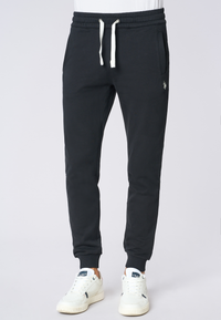 Pantalone sportivo in caldo cotone con logo