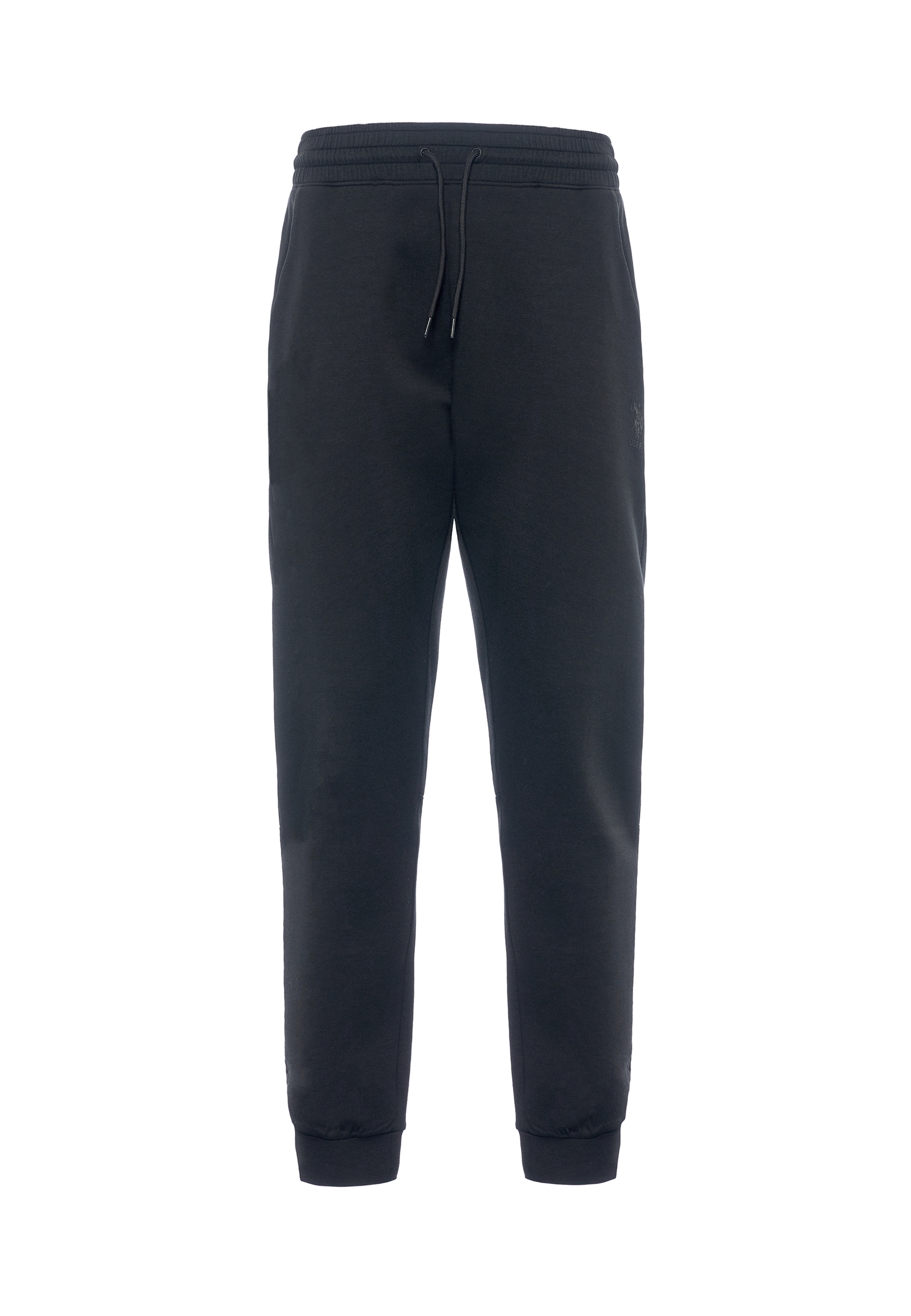 Pantalone sportivo in misto cotone e scuba fleece