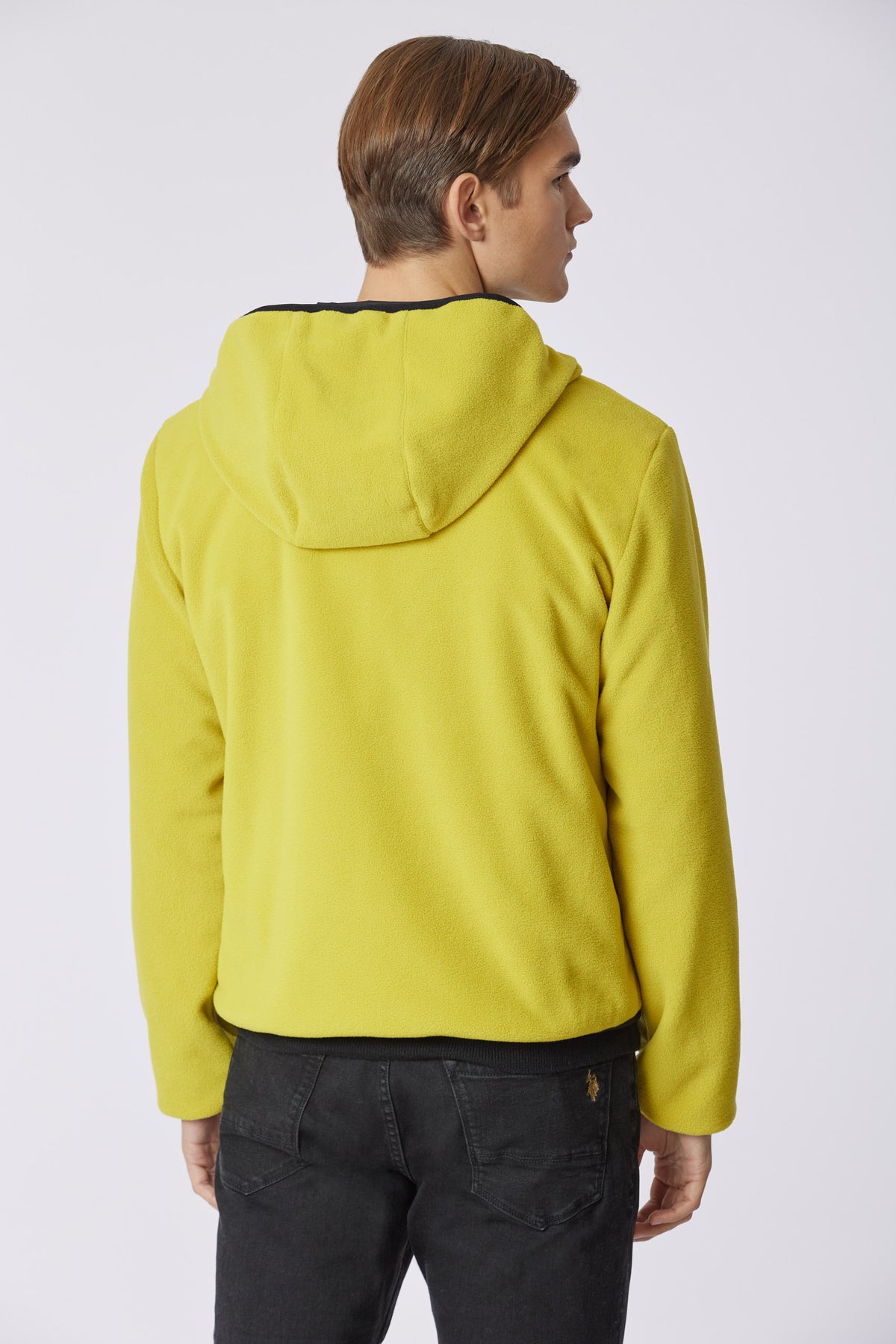 Giacca con cappuccio reversibile