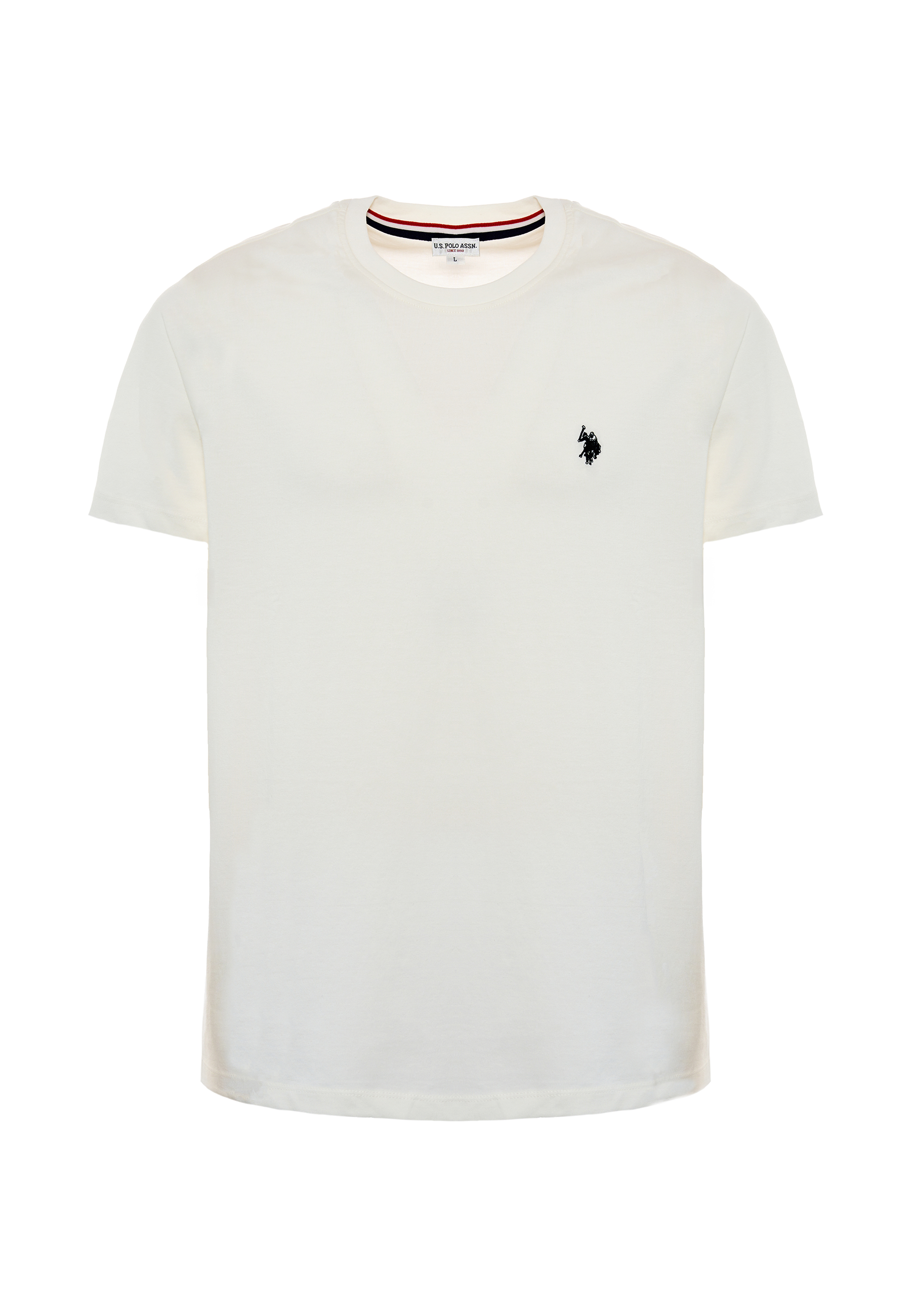 T-shirt girocollo in cotone