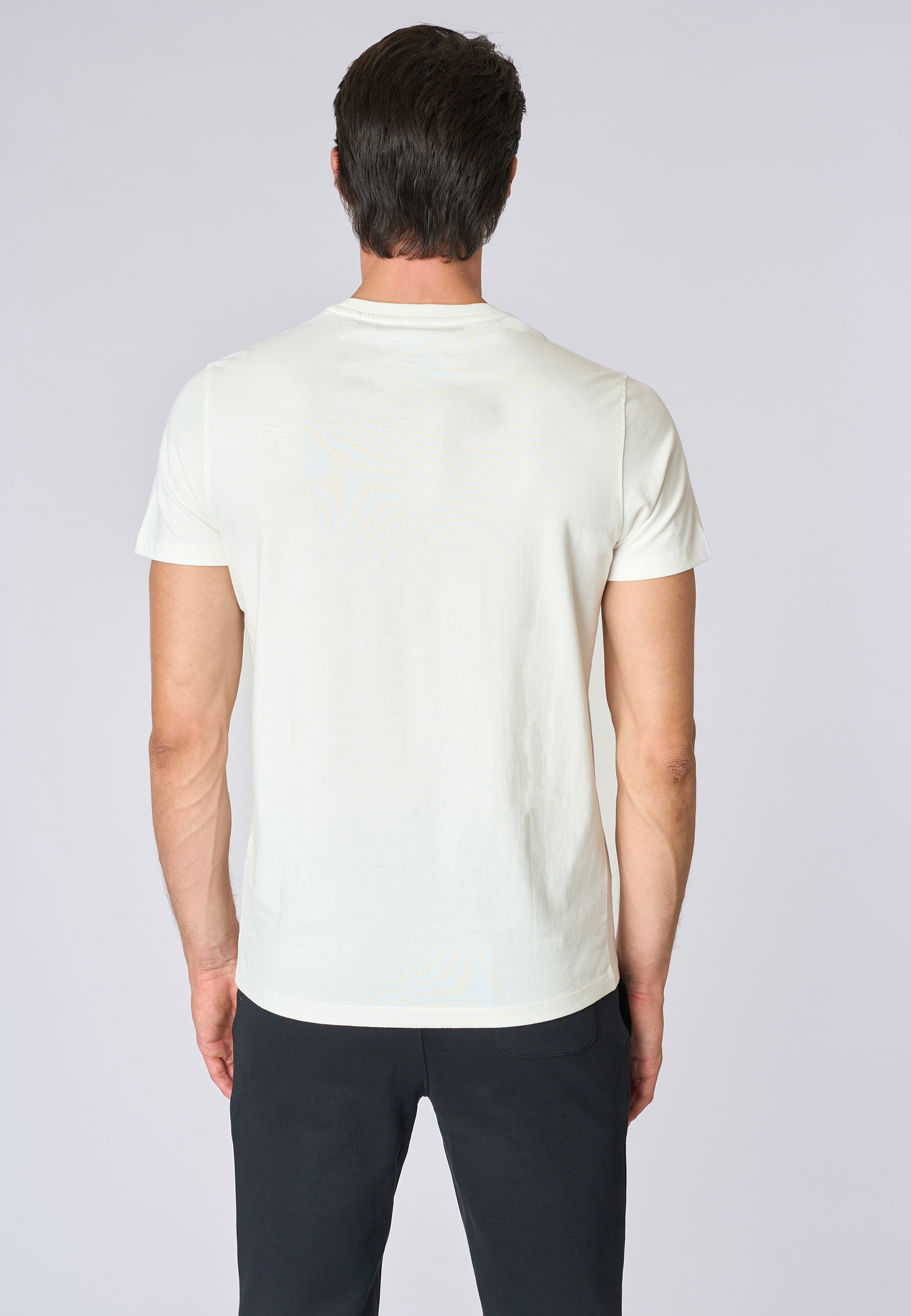 T-shirt a maniche corte heavy jersey con logo