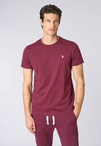 T-shirt a maniche corte heavy jersey con logo