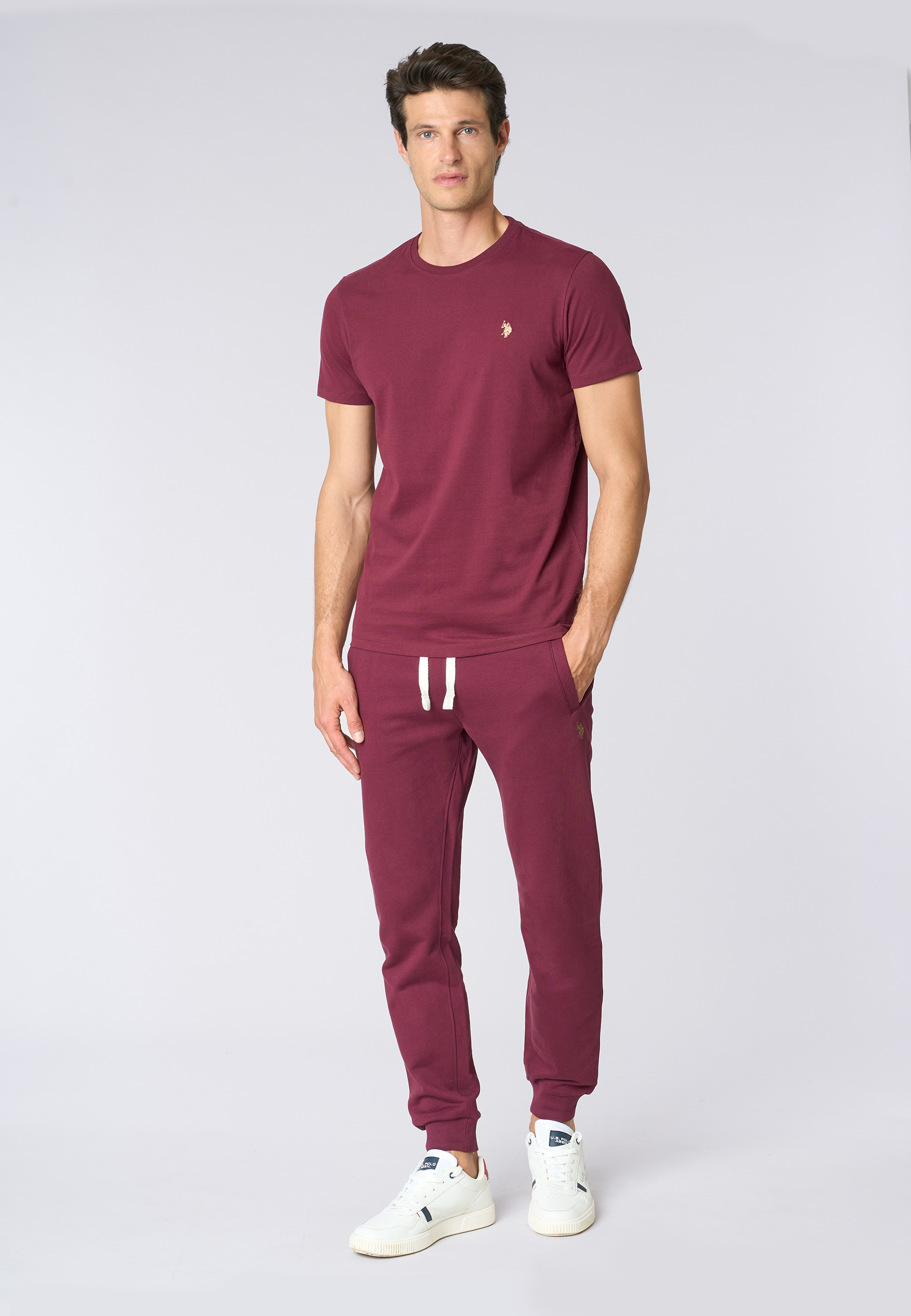 T-shirt a maniche corte heavy jersey con logo