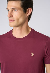 T-shirt a maniche corte heavy jersey con logo