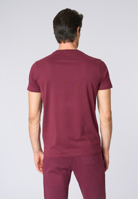 T-shirt a maniche corte heavy jersey con logo