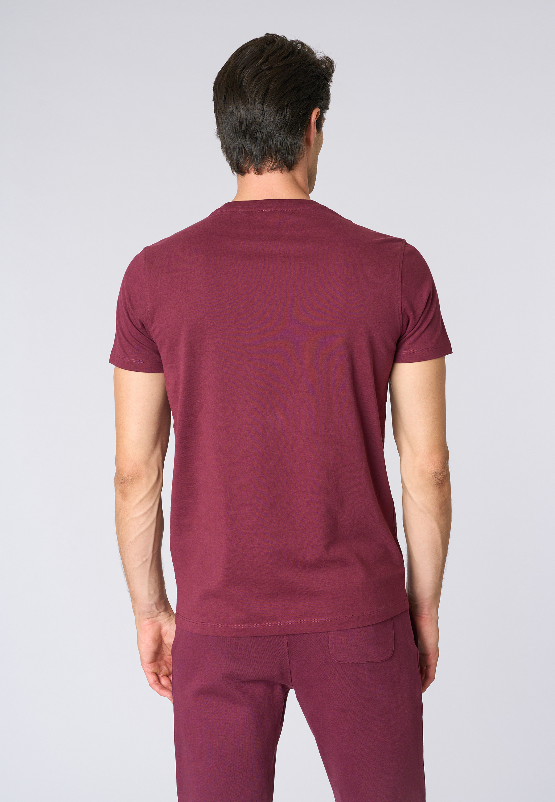 T-shirt a maniche corte heavy jersey con logo