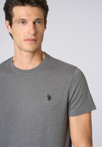 T-shirt a maniche corte heavy jersey con logo