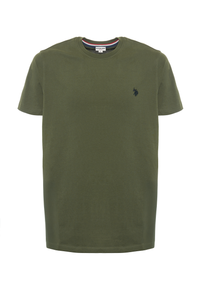 T-shirt a maniche corte heavy jersey con logo