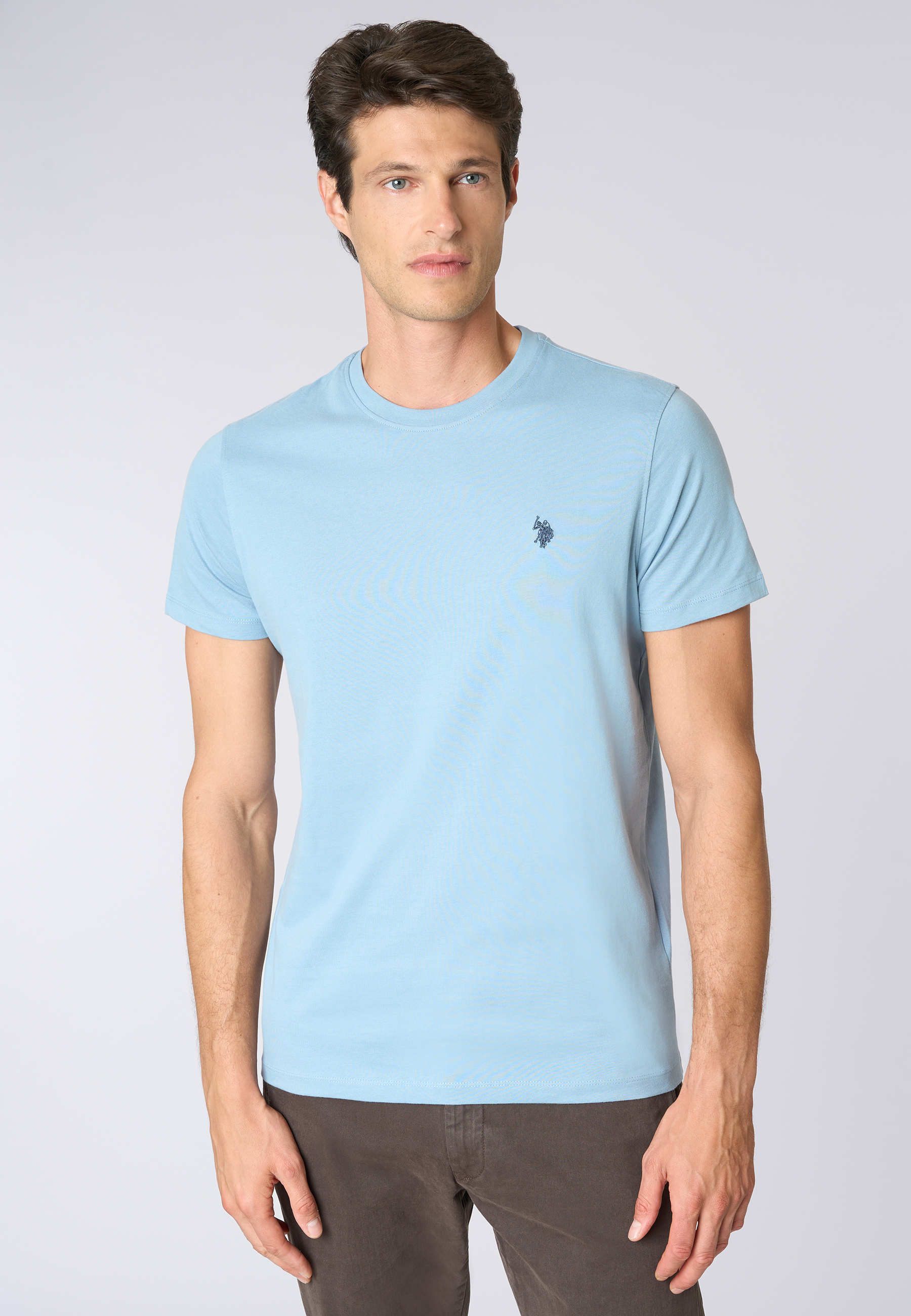 T-shirt a maniche corte heavy jersey con logo