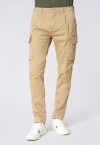 Pantalone chino jogger in cotone stretch