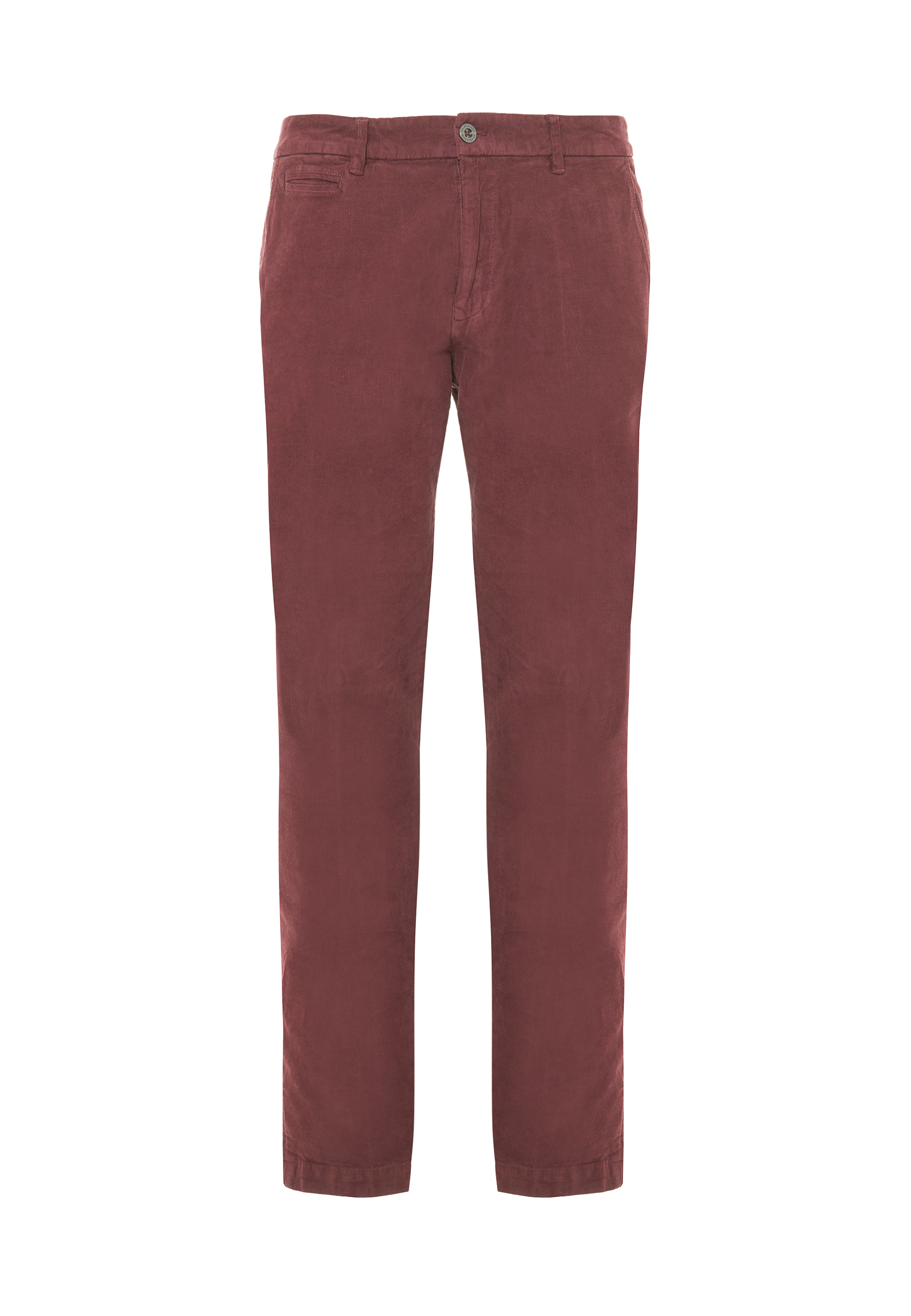 Pantalone chino in velluto stretch