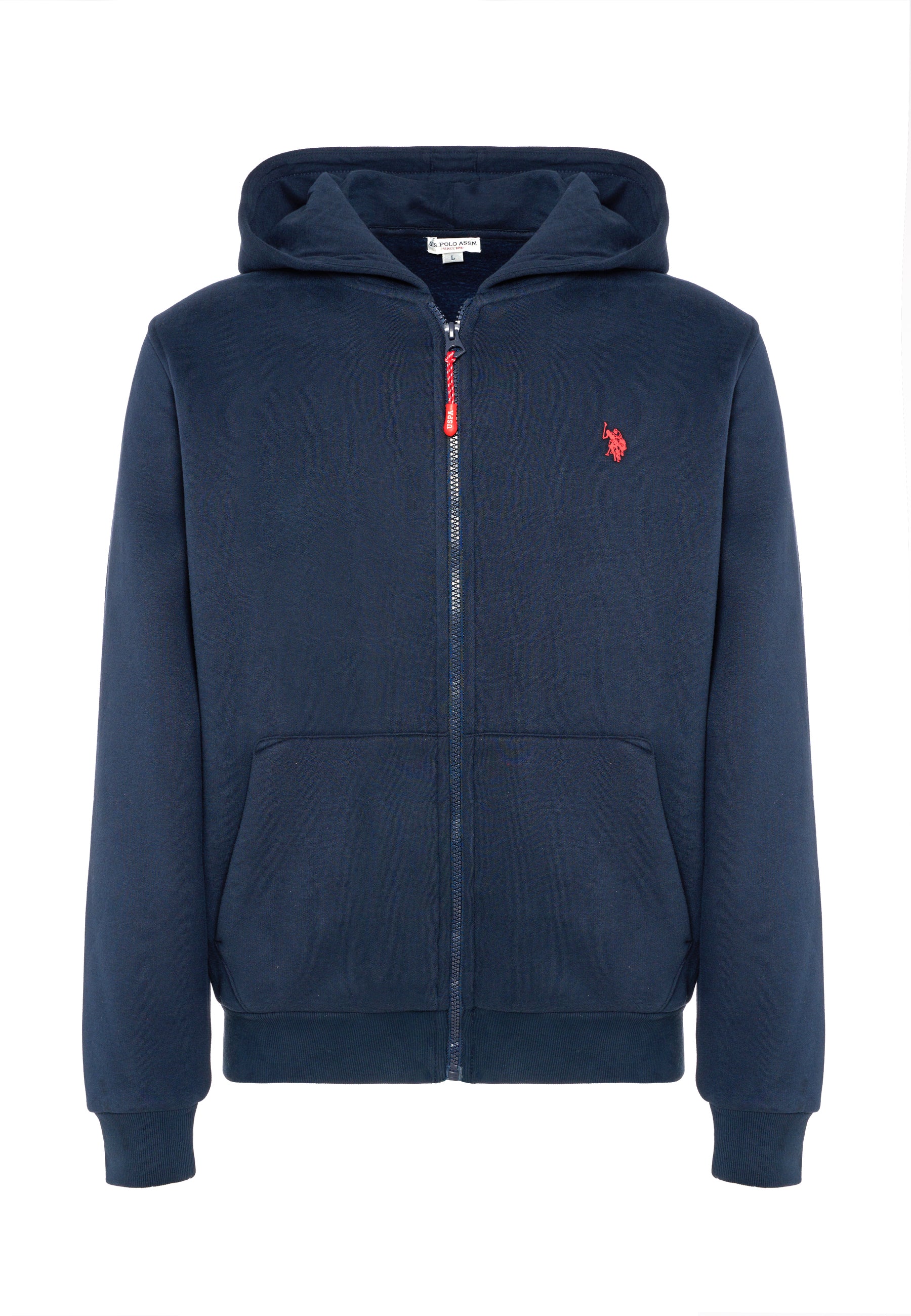 Felpa con cappuccio felpata internamente