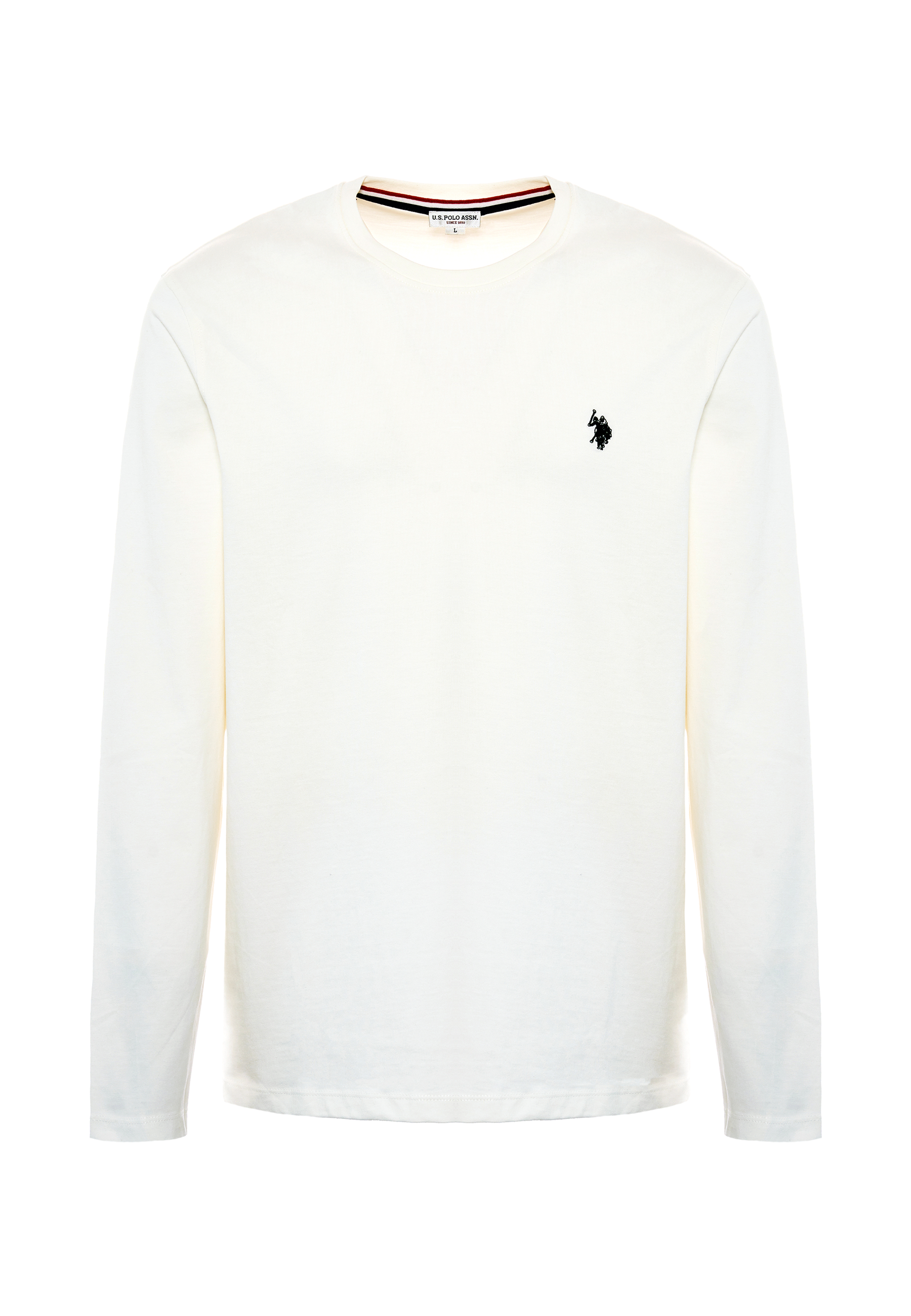 T-shirt a maniche lunghe in heavy jersey