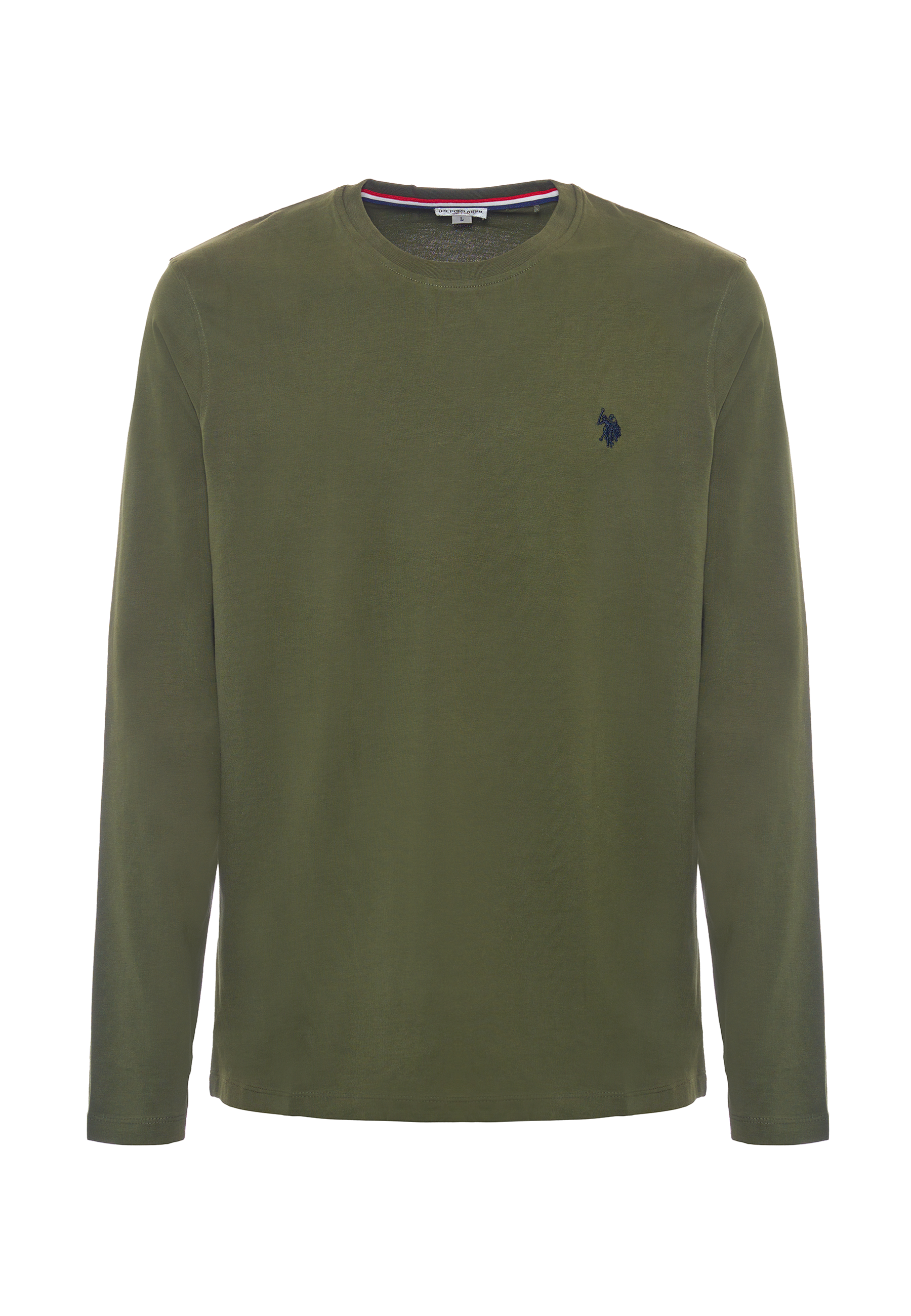 T-shirt a maniche lunghe in heavy jersey