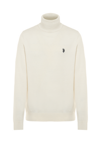 Maglia dolcevita cotone e cashmere
