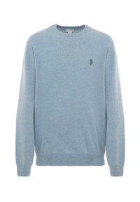 Maglia girocollo in lana lambswool