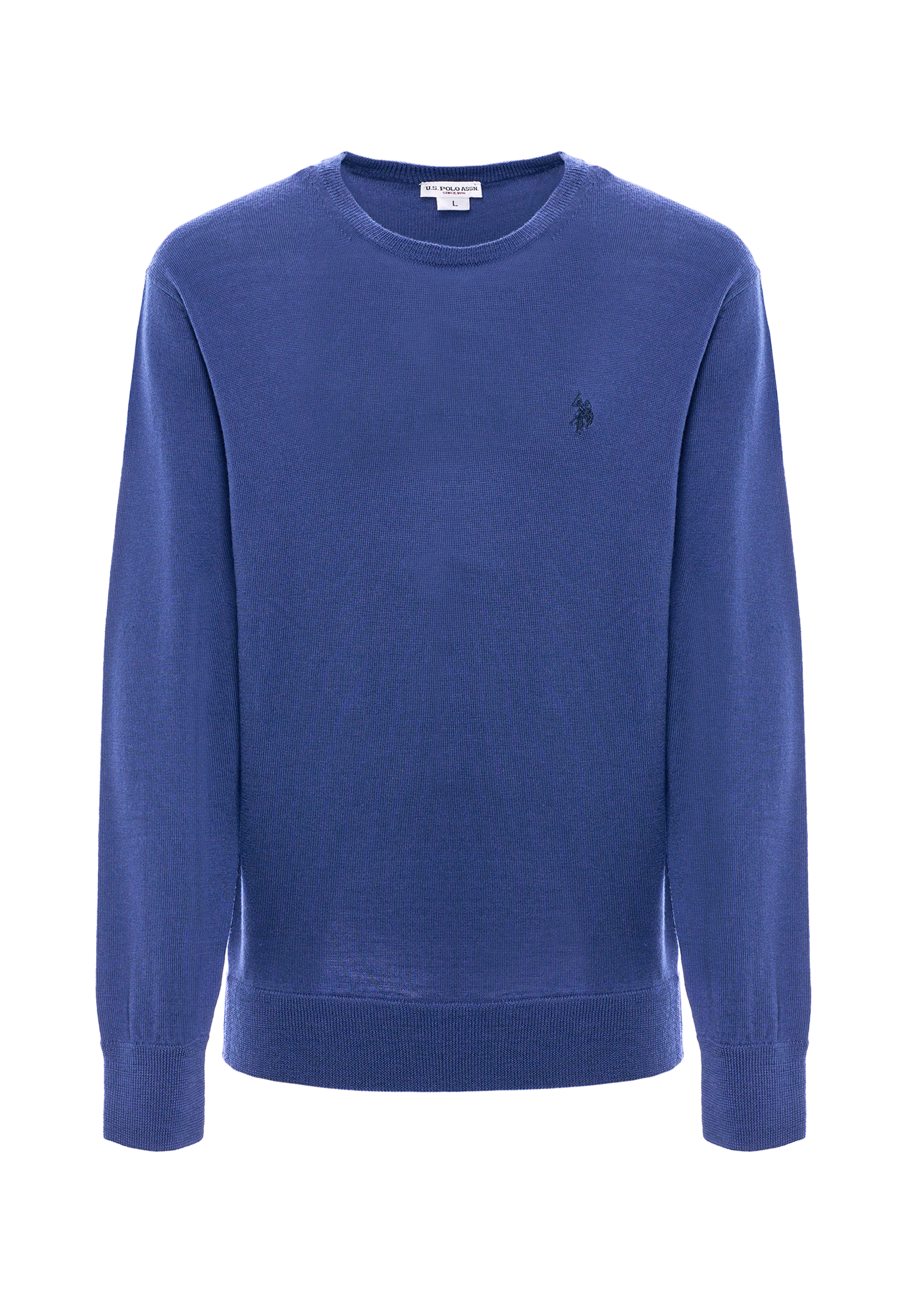 Maglia girocollo in lana merino