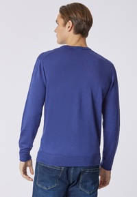 Maglia girocollo in lana merino